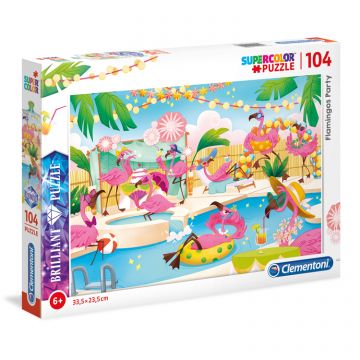 SuperColor - Brilliant Flamingos 104pc