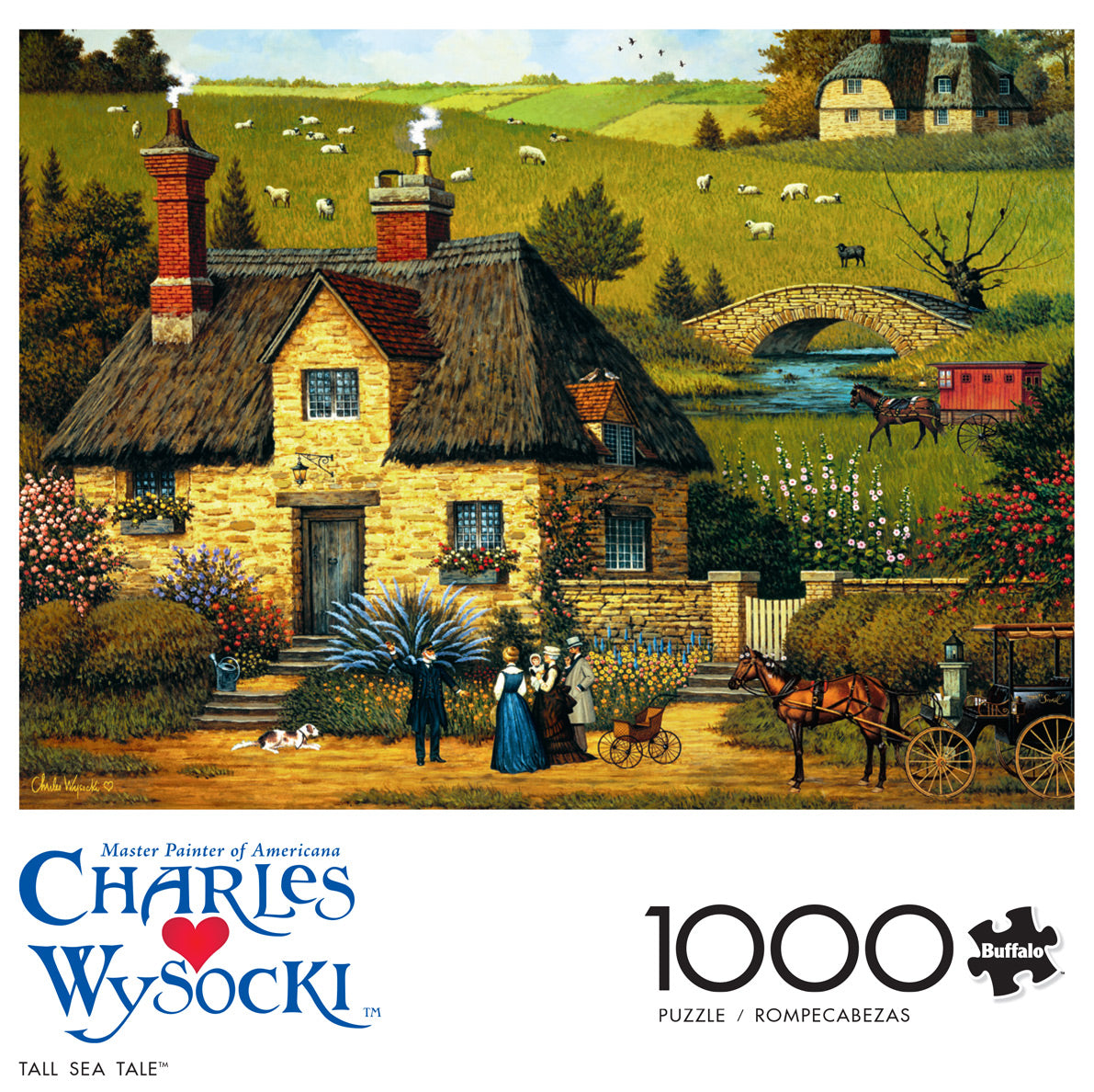 Charles Wysocki Tall Sea Tale 1000pc
