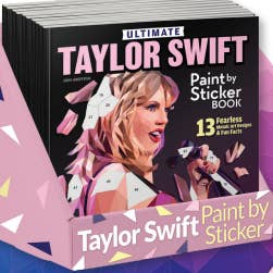 Taylor Swift Sticker Painting