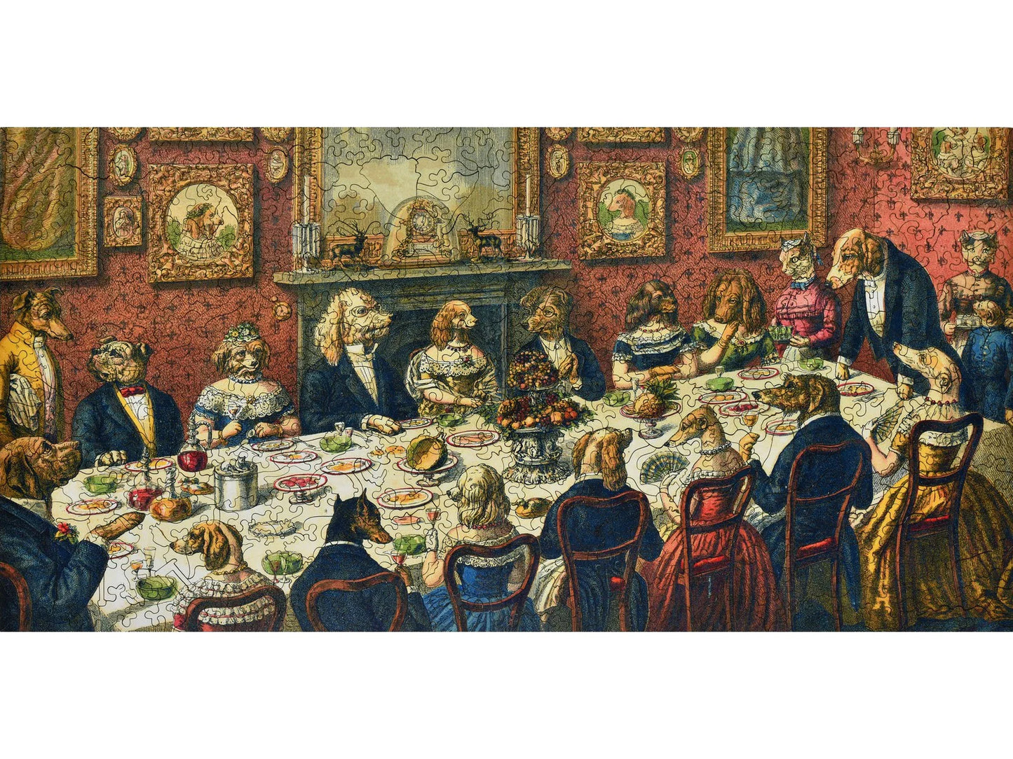 The Dogs Dinner Party 447pc