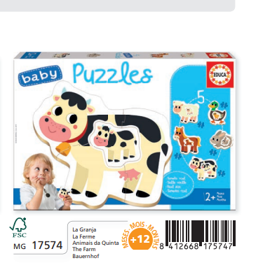 The Farm Baby Puzzle