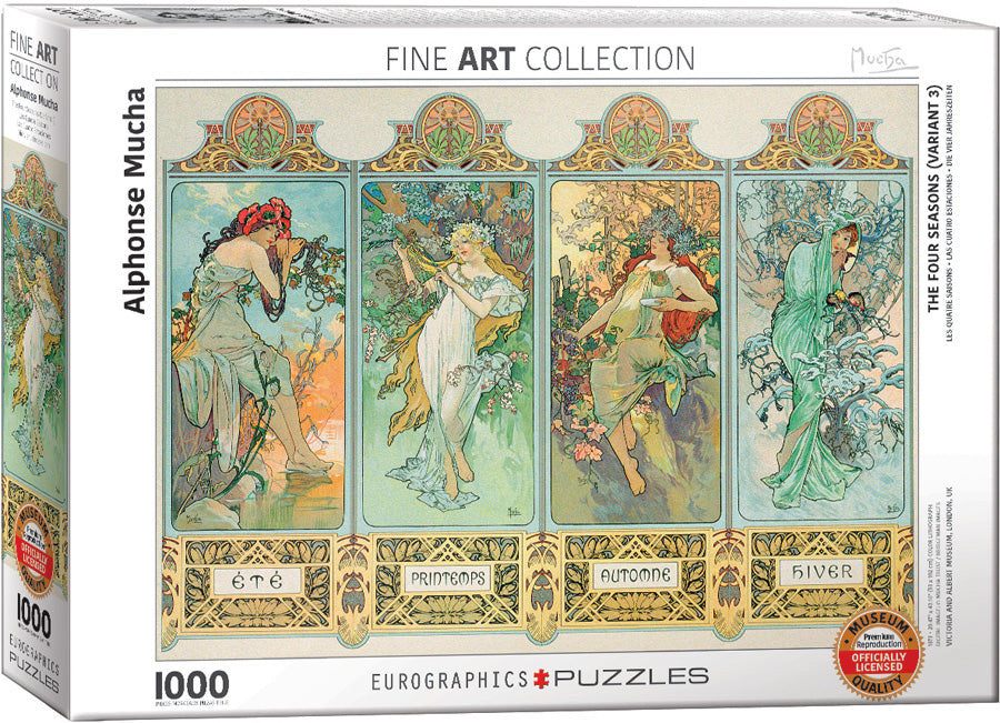 The Four Seasons, Variant 3 (Mucha) 1000pc
