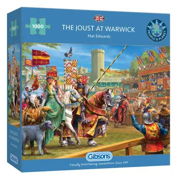 The Joust at Warwick 1000pc
