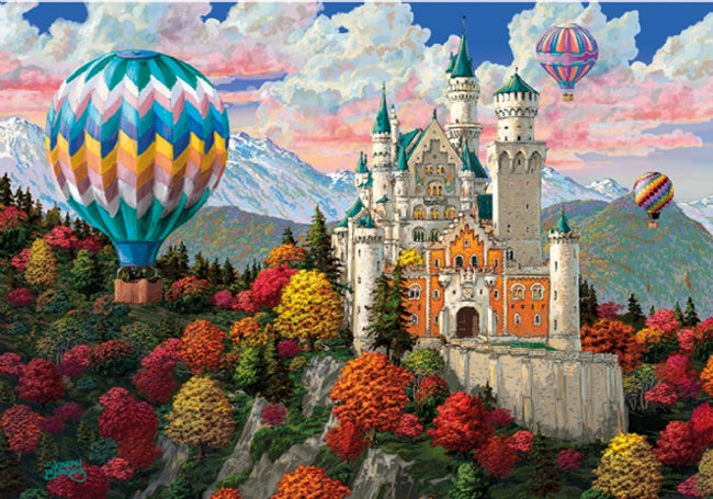 The Neuschwanstein Castle M