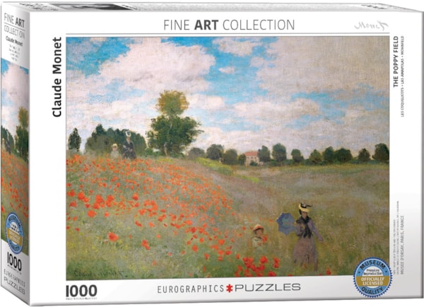 The Poppy Field (Monet) 1000pc