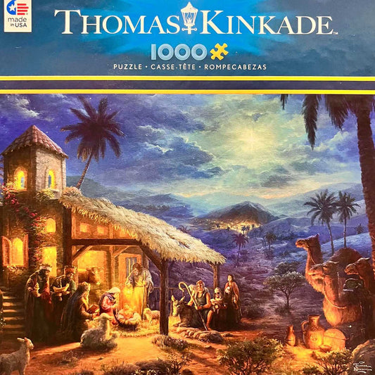 Thomas Kinkade The Nativity 1000pc