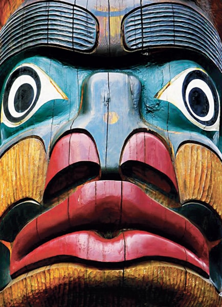 Totem Pole Comox Valley BC 1000pc