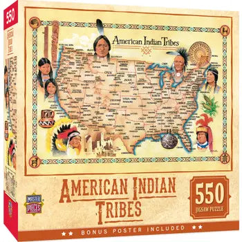 Tribal Spirit - American Indian Tribes 500pc