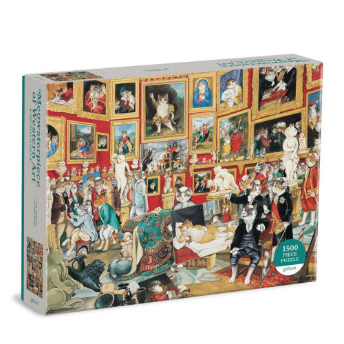 Tribuna of the Uffizi Meowsterpiece 1500pc