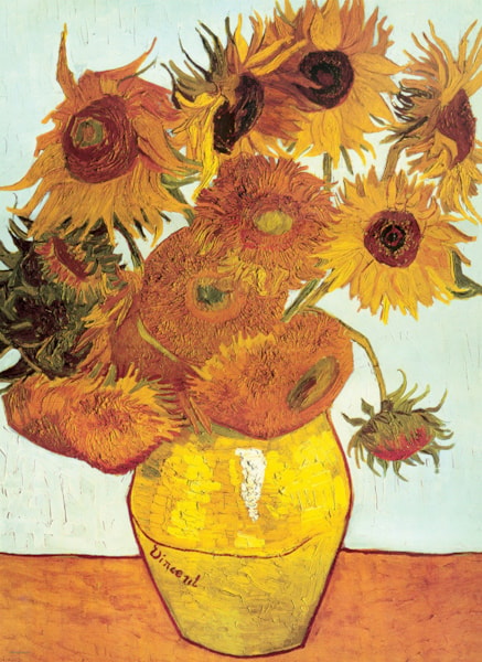Twelve Sunflowers (Van Gogh) 100pc