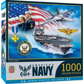 US Navy - Anchors Aweigh 1000pc