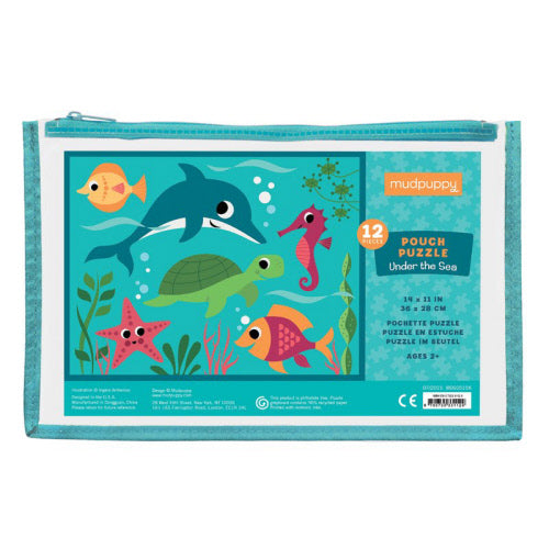 Under the Sea Pouch Puzzle 12pc