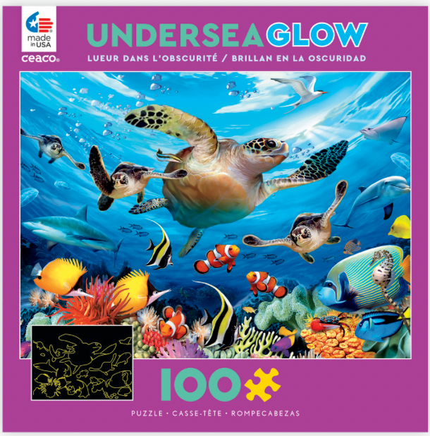 Undersea Glow - Journey of the Sea Turtles 100pc