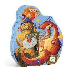 Vaillant & Dragon Silhouette Puzzle