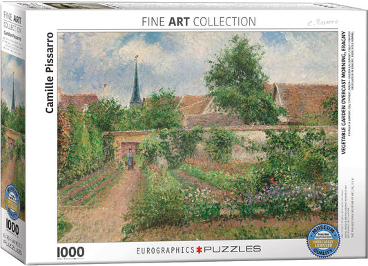 Vegetable Garden Overcast Morning Eragny (Pissaro)1000pc