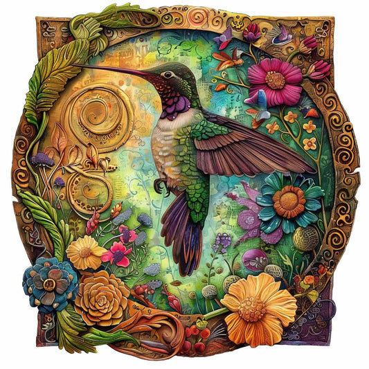 Hummingbird Blossom (Size A5)