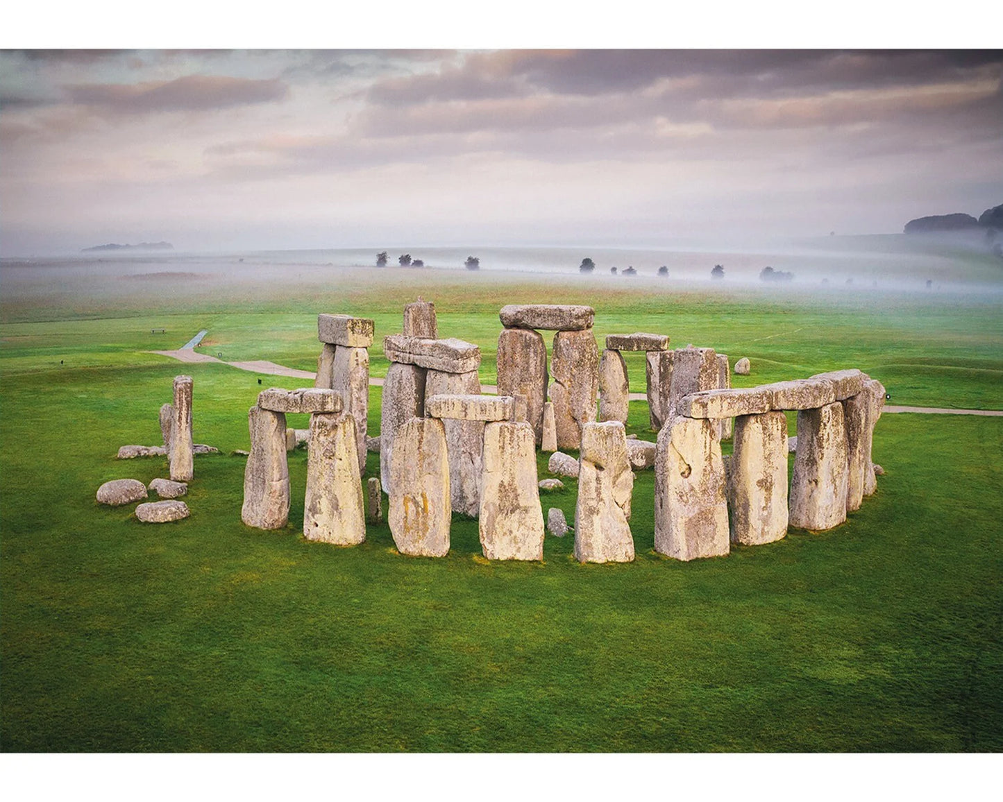 View from the East, Stonehenge, Wiltshire Mini 40pc