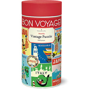 Vintage Travel 1000pc