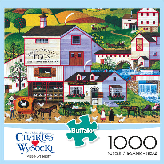 Charles Wysocki Virginia's Nest 1000pc