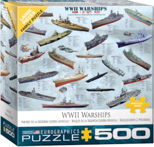 WWII Warships 500pc