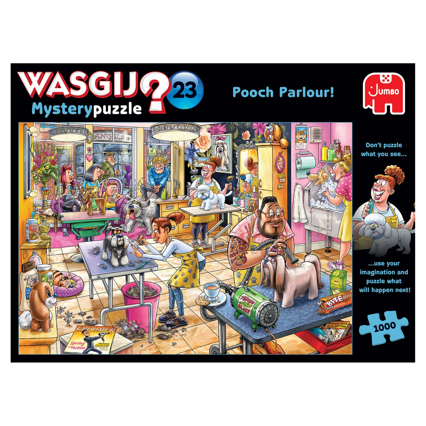 Wasgij Mystery 23 Pooch Parlor! 1000pc