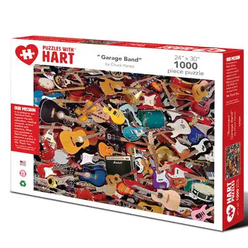 Garage Band By Chuck Haney 1000pc