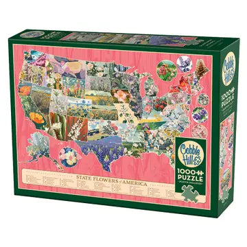 State Flowers of America 1000pc