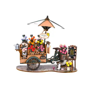 Wooden Flower: Blossom Cart