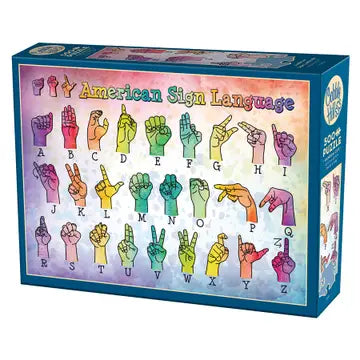 American Sign Language 500pc