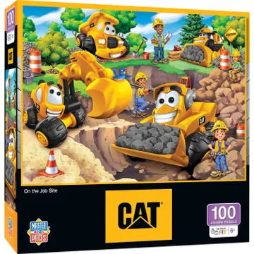 CAT On the Job Site 100pc