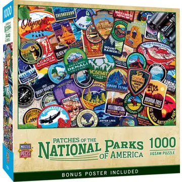 Patches of the National Parks 1000pc