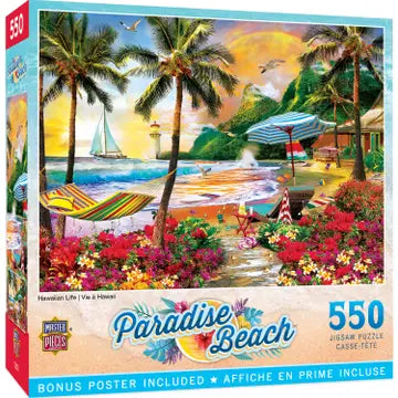 Paradise Beach Hawaiian Life 550pc