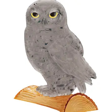 Crystal Puzzle - Grey Owl