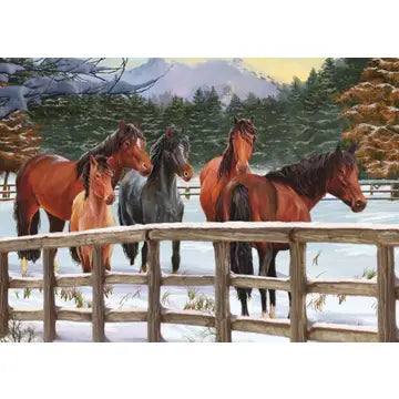 Snowy Pasture (Tray) 35pc