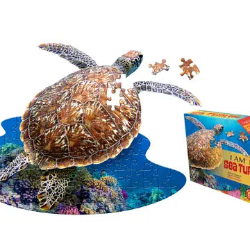 I AM Lil' Sea Turtle - Shaped 100pc