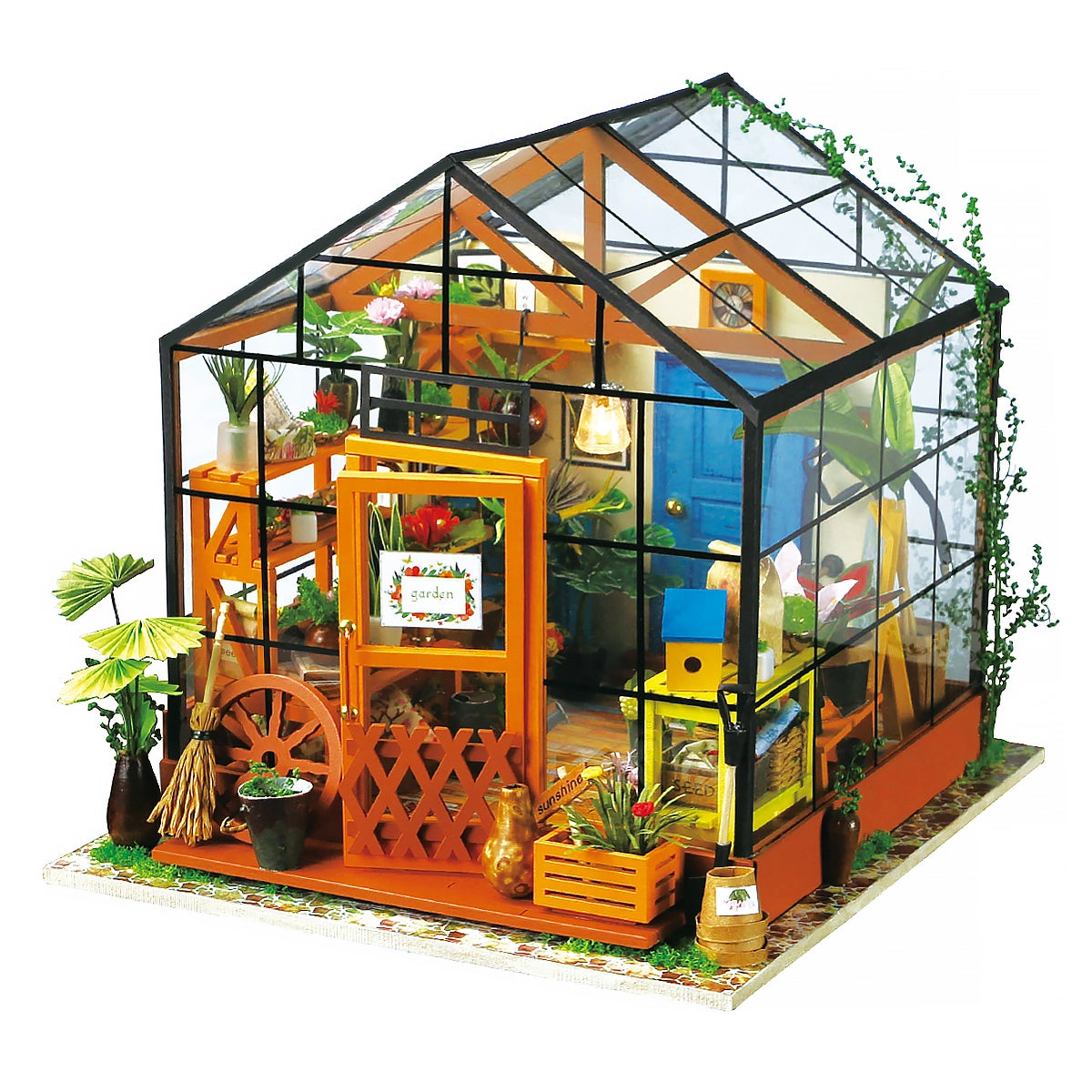 Miniature House Kit: Cathy's Flower House