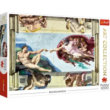 Michelangelo, The Creation of Adam 1000pc