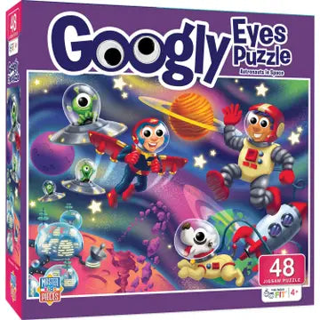 Googly Eyes - Astronauts in Outer Space 48pc