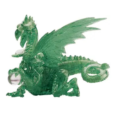 Deluxe Crystal Puzzle - Green Dragon