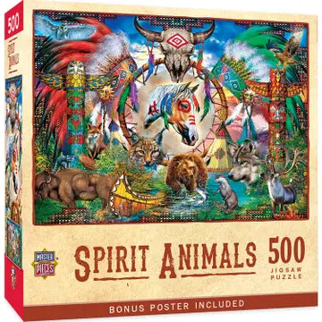 Tribal Spirits - Spirit Animals 500pc