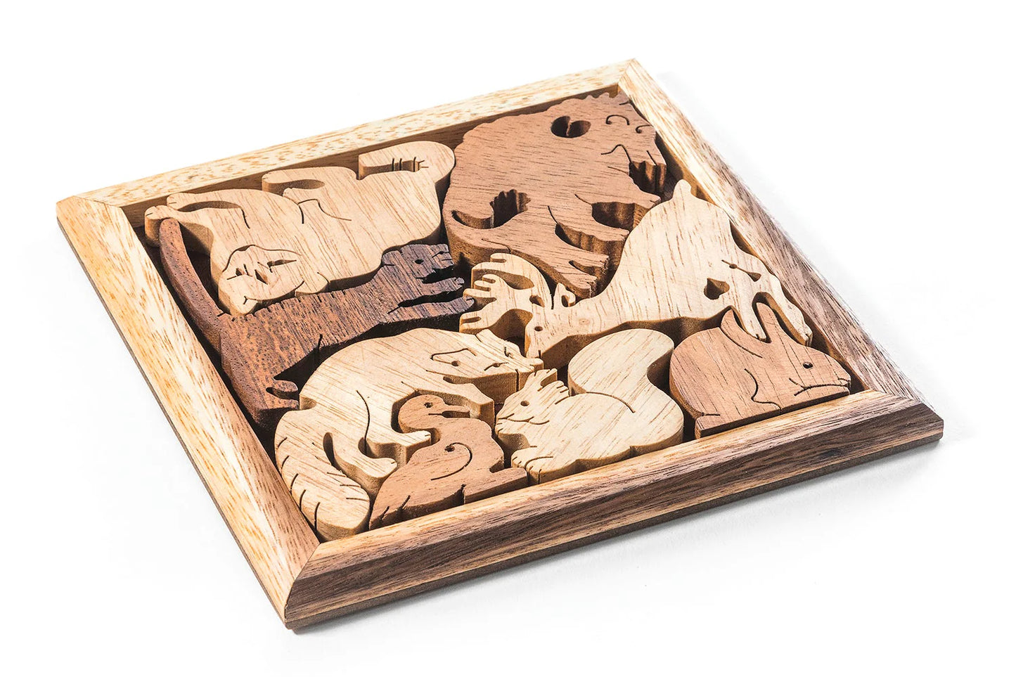 Wild Animal Puzzle (The Zoo)