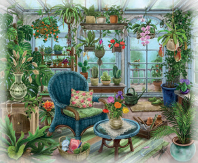 Escape Puzzle Mini: Winter Garden 99pc