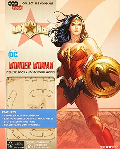 Wonder Woman Book & 3D Model