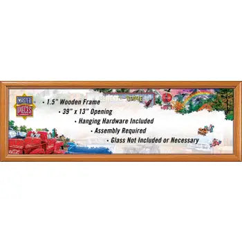 Wood Panoramic Puzzle Frame MasterPieces
