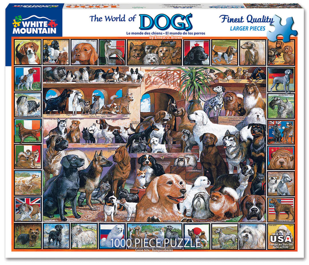 The World of Dogs 1000pc