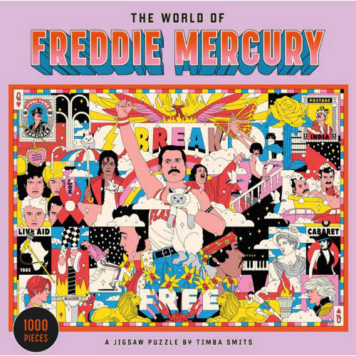 The World of Freddie Mercury 1000pc