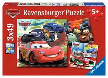 Cars - Worldwide Racing Fun 3x49pc
