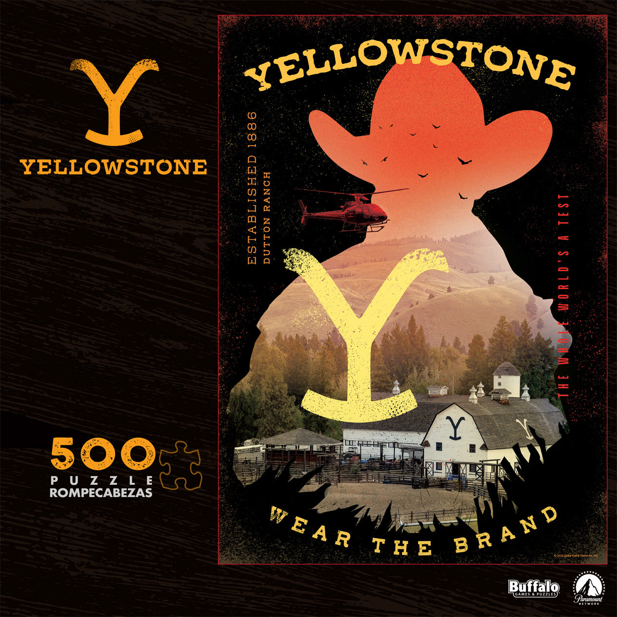 Yellowstone: Wear the Brand 500pc