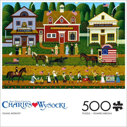 Charles Wysocki Young Patriots 500pc