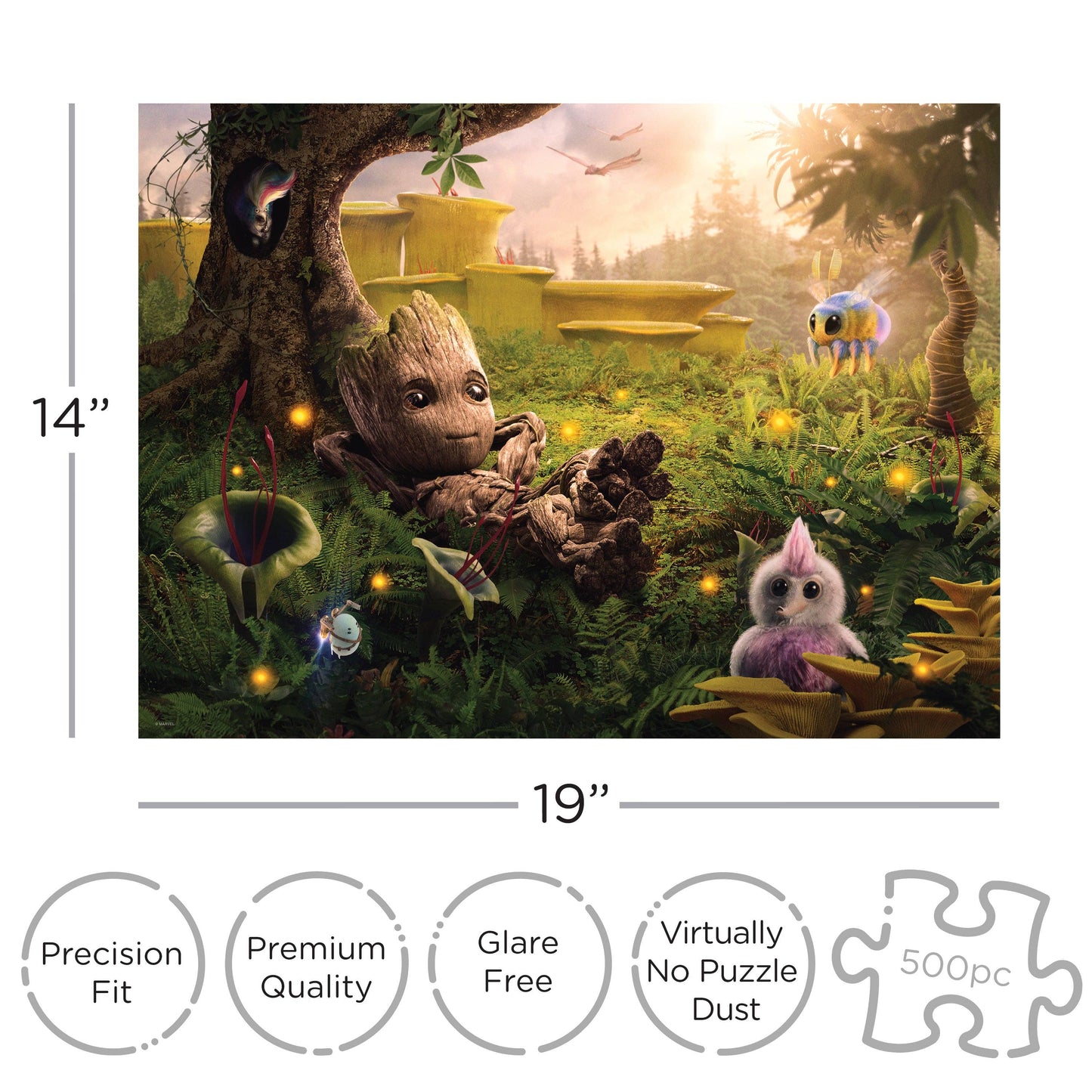 Guardians of the Galaxy Baby Groot 500pc